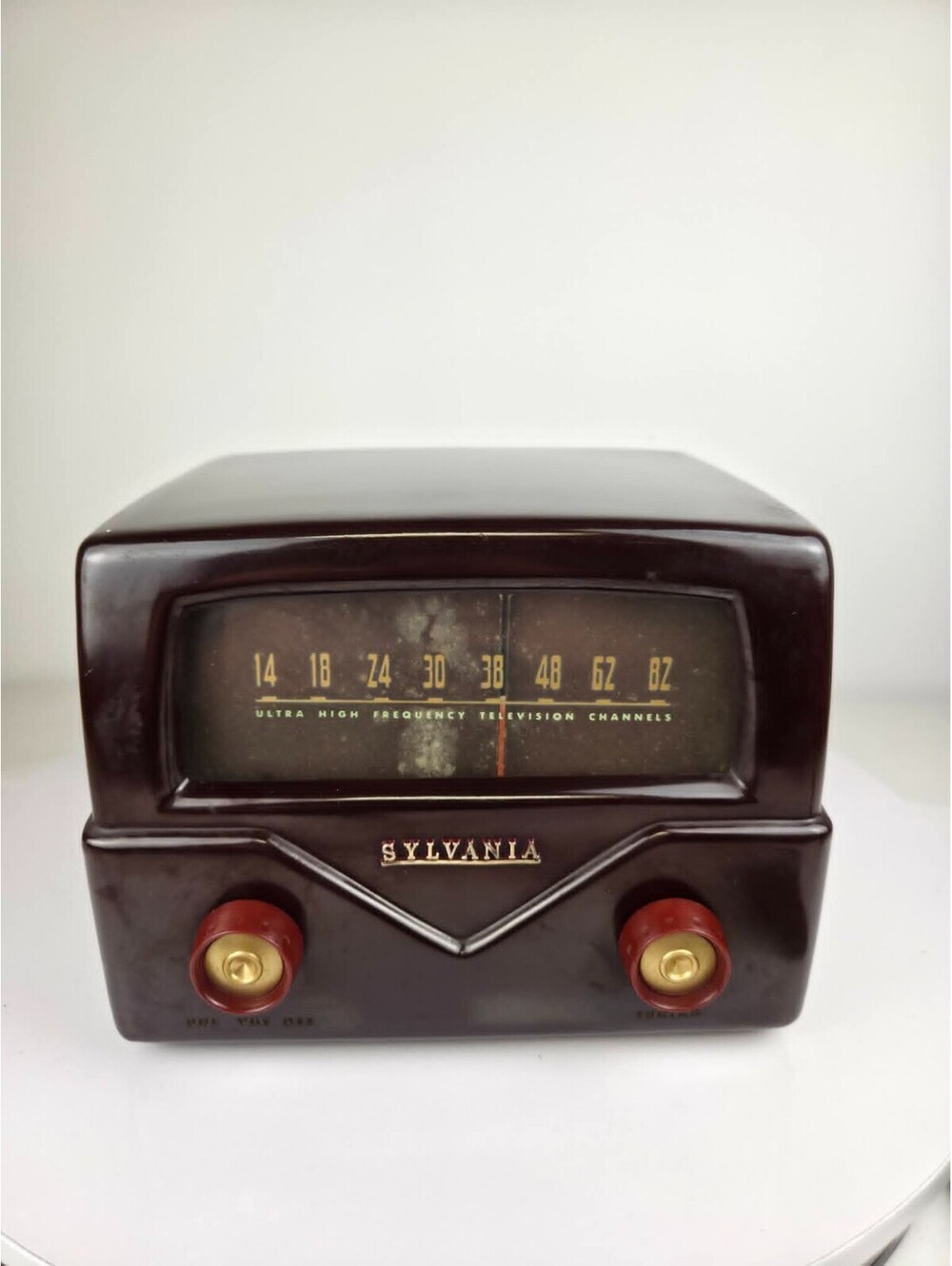 Vintage Sylvania Ultra High Frequency Television Channel Tuner
